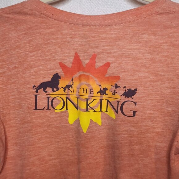Disney The Lion King Terracotta Hakuna Matata Sunset Serenity Tee Size XL 14-16 - Picture 13 of 16